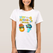 Funny Maths Numbers Joke T Shirt for Kids Tシャツ (正面)