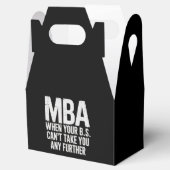 Funny MBA Master Degree Graduation Day フェイバーボックス (オープン)