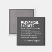 Funny Mechanical Engineer Definition Engineering マグネット (正面/裏面)