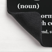 Funny Mechanical Engineer Definition Engineering M マウスパッド (コーナー)