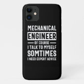 Funny Mechanical Engineer Gift Case-Mate iPhoneケース (裏面)