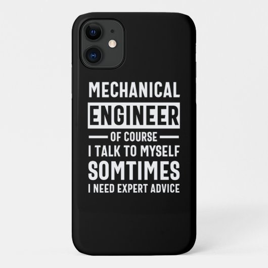 Funny Mechanical Engineer Gift Case-Mate iPhoneケース (裏面)