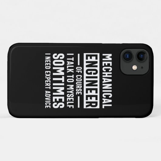 Funny Mechanical Engineer Gift Case-Mate iPhoneケース (裏面(横))