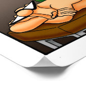 Funny Medical Acupuncture Poster ポスター (角)