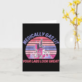 Funny Medically Gaslit Your Labs Look Great カード (黄色い花)