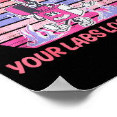 Funny Medically Gaslit Your Labs Look Great  ポスター (角)