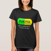Funny Medication Gooditol Capsule Pharmacy Humor  Tシャツ (正面)