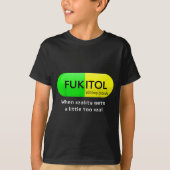 Funny Medication Gooditol Capsule Pharmacy Humor  Tシャツ (正面)