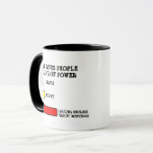 Funny Meeting Mug - Sarcastic Office Coffee Cup マグカップ (正面左)