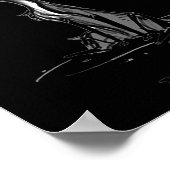 Funny Meh Cat Gift For Cat Lovers  ポスター (角)