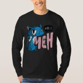 Funny Meh Cat Gift for Cat Lovers Tシャツ (正面)