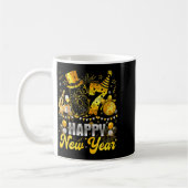 Funny Meme 67 Happy New Year 2026 Six Seven Family コーヒーマグカップ (左)