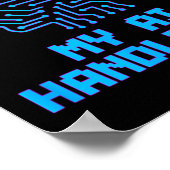 Funny Meme Ai Handles It Artificial Robotic Humor  ポスター (角)