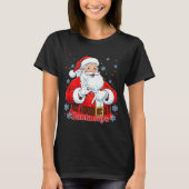 Funny Meme Christmas Santa Gift Men, Women Tee  Tシャツ (正面)
