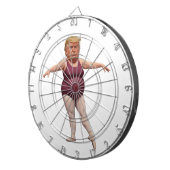 Funny Meme Design Dartboard Target Humor Game Deco ダーツボード (正面右)