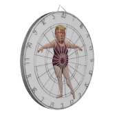 Funny Meme Design Dartboard Target Humor Game Deco ダーツボード (正面左)