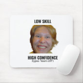 Funny Meme Gamer Mousepad High Confidence マウスパッド (マウス)