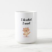 Funny Meme Illustration Mug コーヒーマグカップ (中央)