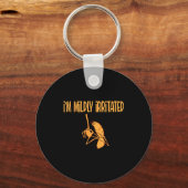 Funny Meme I'm Mildly Irritated Marcus The Worm Sa キーホルダー (正面)