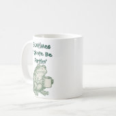 Funny Meme Mug – Sometimes I Just Be Fartin コーヒーマグカップ (正面左)