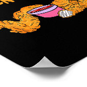 Funny Meme Really Right In Front Of My Chicken Ten ポスター (角)