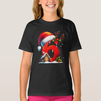 Funny Meme Saying 6 7 Six Seven Christmas Tシャツ