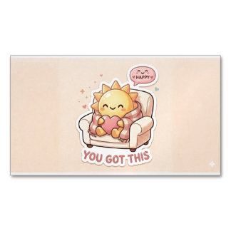 Funny Meme Stickers – Hilarious Laptop & Water Bot マグネット名刺
