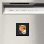 Funny Meme Trump And Nicki High Five For Fun マグネット (インサイチュ (食洗機))