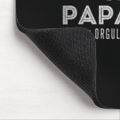 Funny Mens Papasito Father's Day Design For Man  マウスパッド (コーナー)