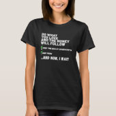 Funny  Mens Womens Christian Prayed Went Fishin'   Tシャツ (正面)
