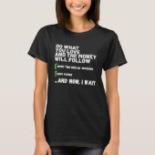 Funny  Mens Womens Christian Prayed Went Fishing Tシャツ (正面)