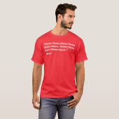 Funny Meow Quotes by Meow Cat Mom and Dad Meow Meo Tシャツ (正面フル)
