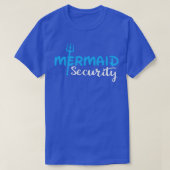 Funny Mermaid Security Tシャツ (デザイン正面)