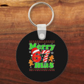 Funny Merry 67 Mas Christmas Holiday Women Kids Xm キーホルダー (正面)