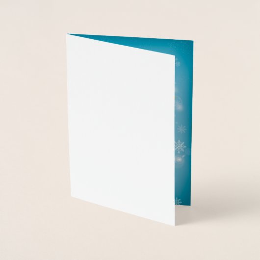 Funny Merry Christmas 箔カード (正面)