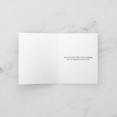 Funny Merry Laxmas Lacrosse Christmas Card シーズンカード (内部)