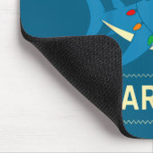 Funny Merry Sharkmas Christmas Shark Humor  マウスパッド (コーナー)