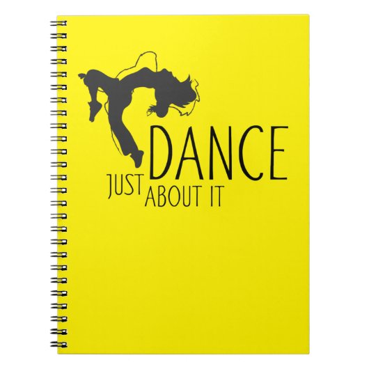 Funny Message - Just Dance About It 1 ノートブック (正面)