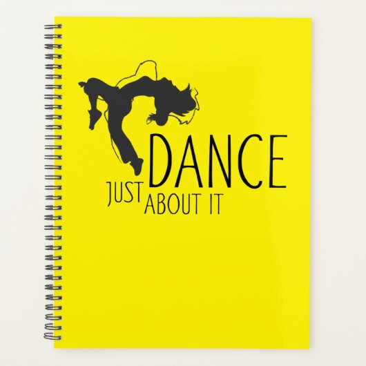 Funny Message - Just Dance About It 1 プランナー手帳 (正面)