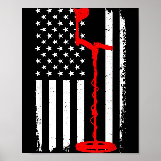 Funny Metal Detecting Design For Men Women Metal D ポスター (正面)