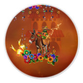 Funny mexican cactus セラミックノブ (正面)