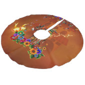 Funny mexican cactus フェイクリネンツリースカート (アングル)