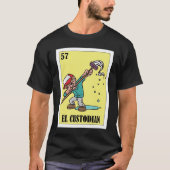 Funny Mexican for Janitors  El Custodian Tシャツ (正面)