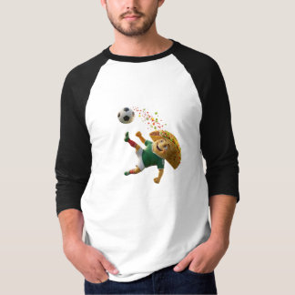 Funny Mexico Taco Soccer Mascot Bicycle Kick World Tシャツ