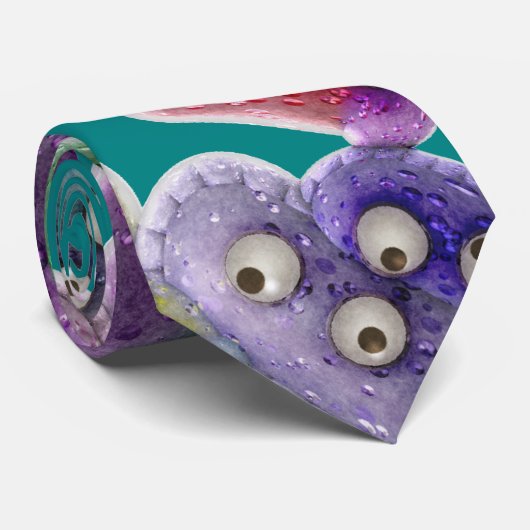 Funny Microscopic Unicellular Organism - Abstract  ネクタイ (ロール)