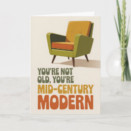 Funny Mid-Century Modern Birthday カード