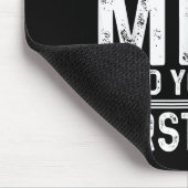 Funny Mike If At First You Don't Succeed Try Doing マウスパッド (コーナー)