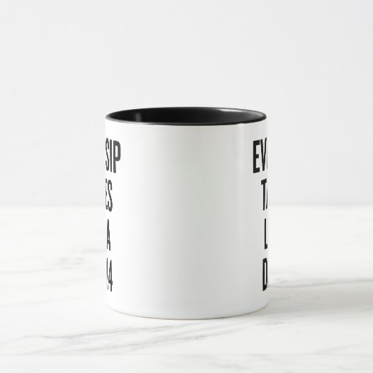 Funny Military Retirement  マグカップ (中央)