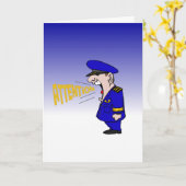 funny military wife missing you カード (黄色い花)