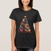 Funny Minerals Christmas Tree Graphic Crystals  Tシャツ (正面)